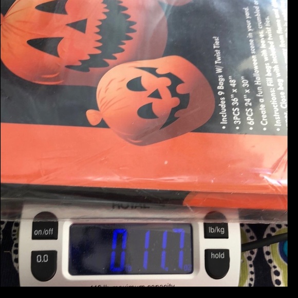 ๐๐๐ 9 pk - Heavy Duty Halloween Pumpkin Face Bags - Picture 5 of 8